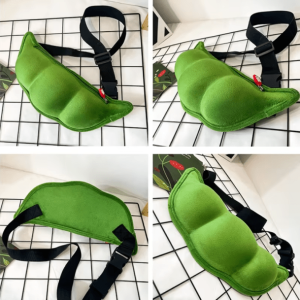 Trendy Y2K Fashion Pea Bum Bag for Summer Outfits and Aesthetic Looks