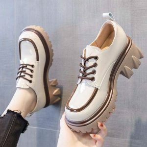 Trendy Y2K Fashion Square College Shoes for Stylish Summer Outfits