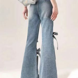 Trendy Y2K Flare Jeans for Effortless Summer Outfits & 90s Vibes