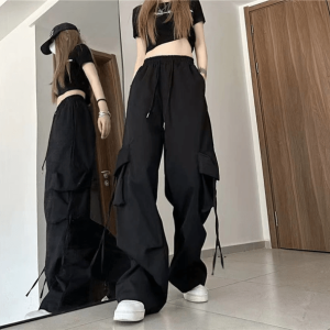 Trendy Y2K Hip Hop Cargo Pants for Stylish Summer Outfits