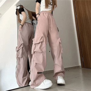 Trendy Y2K Hip Hop Cargo Pants for Stylish Summer Outfits