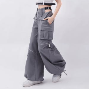 Trendy Y2K Open Zip Pants for Effortless Summer Style & Aesthetic Vibes