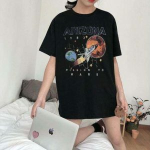 Trendy Y2K Space Arizona T-Shirt: Perfect for Summer Outfits & Aesthetic