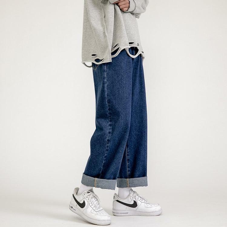 Trendy Y2K Washed Baggy Jeans for Effortless Grunge Aesthetic Style