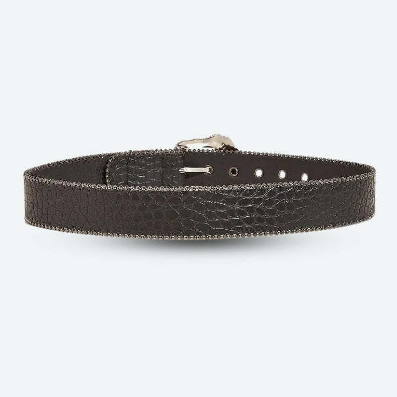 Trendy Y2K Western Belt for Grunge and 90s Fashion Outfits