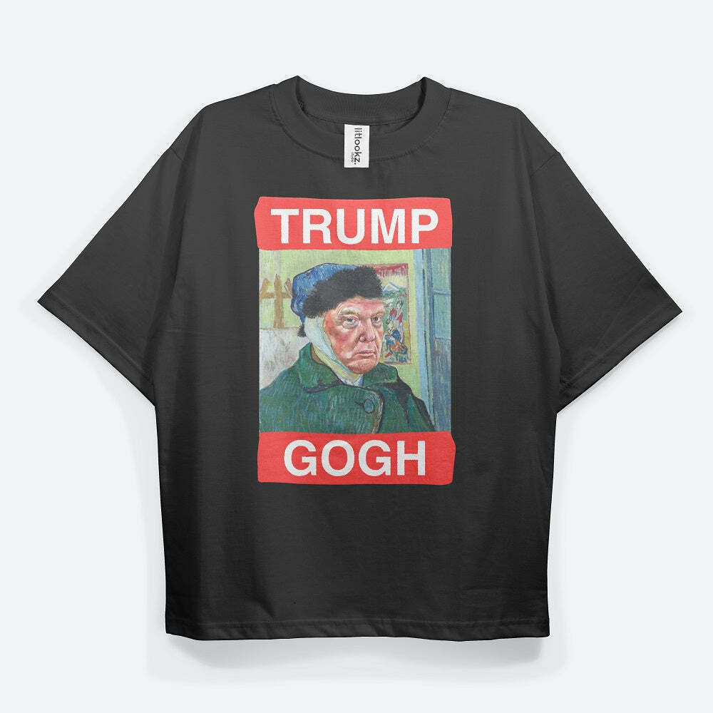 Tr*mp Gogh' Tee: Y2K Aesthetic Grunge Style for Trendy Outfits