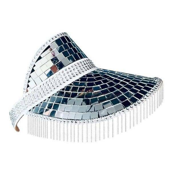 Y2K Aesthetic 70s Disco Ball Trucker Hat for Retro Summer Vibes