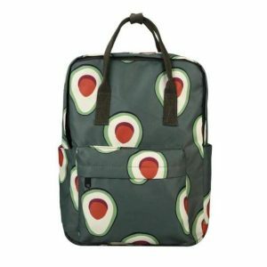 Y2K Aesthetic Avocado Backpack for Trendy Summer Outfits