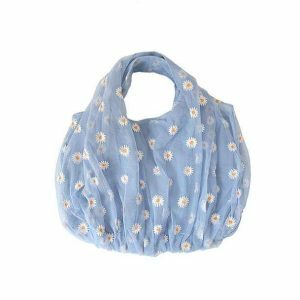 Y2K Aesthetic Daisy Flower Bag for Summer Outfits & Cute Looks