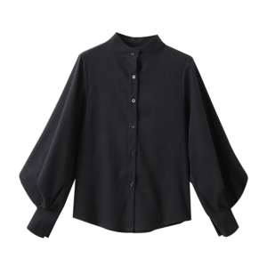 Y2K Aesthetic Dark Academia Blouse for Trendy Fall Outfits