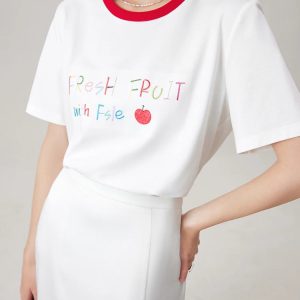 Y2K Aesthetic Fresh Fruit Tee - Trendy Summer Outfit Essential