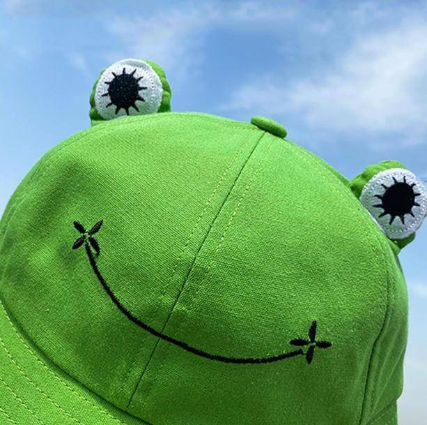 Y2K Aesthetic Froggy Hat for Trendy Summer Outfits and Cute Looks