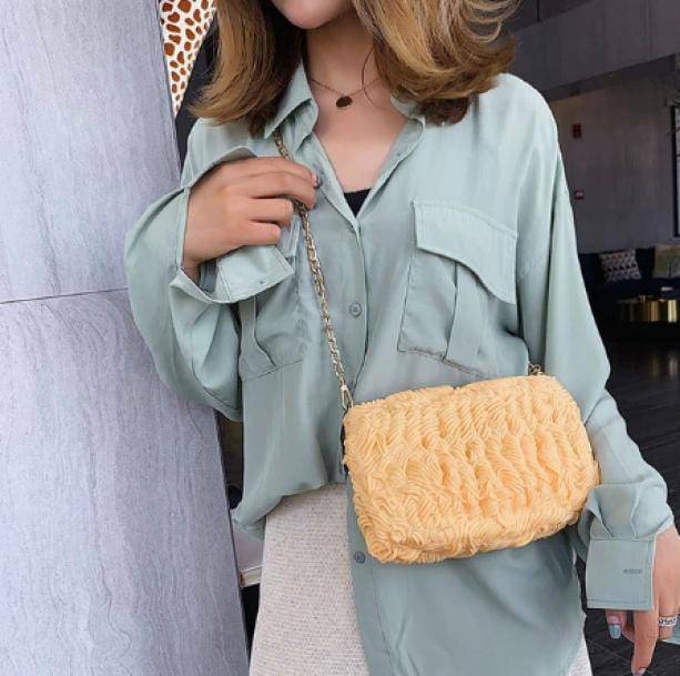 Y2K Aesthetic Noodle Soup Bag: Trendy 90s Fashion-Inspired Accessory