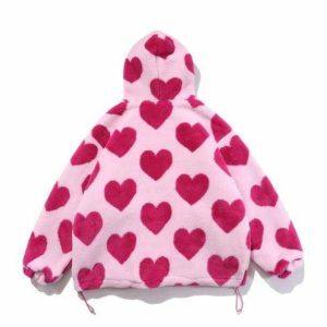 Y2K Aesthetic Pink Sweetheart Jacket for Trendy Summer Outfits