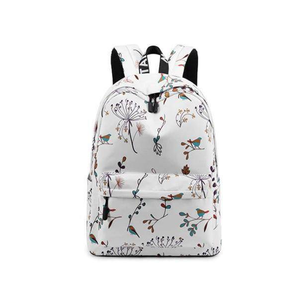 Y2K Aesthetic Plant Girl Backpack for Trendy Summer Outfits