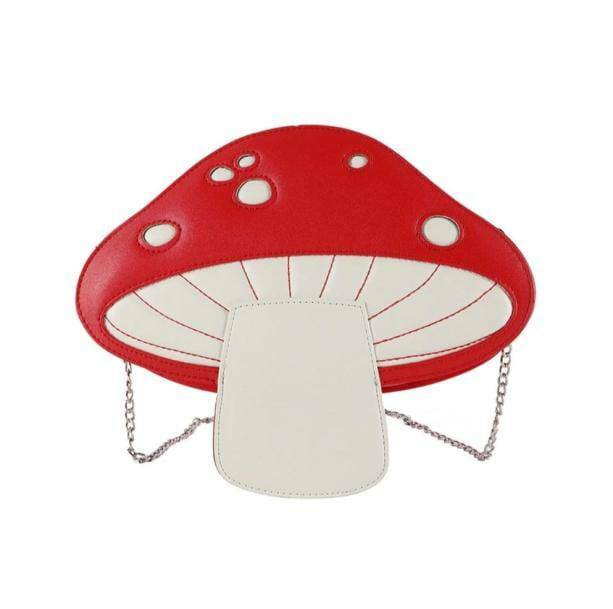 Y2K Aesthetic Poisonous Mushroom Bag - Trendy Grunge & 90s Fashion