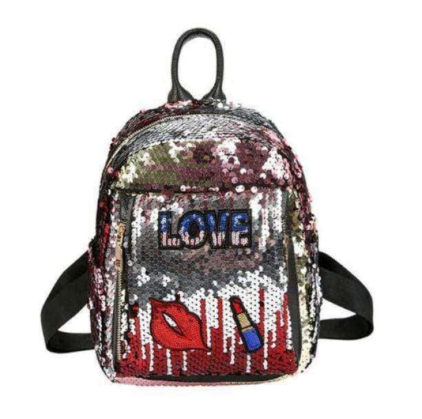 Y2K Aesthetic Shimmer Shine Backpack for Trendy Summer Outfits