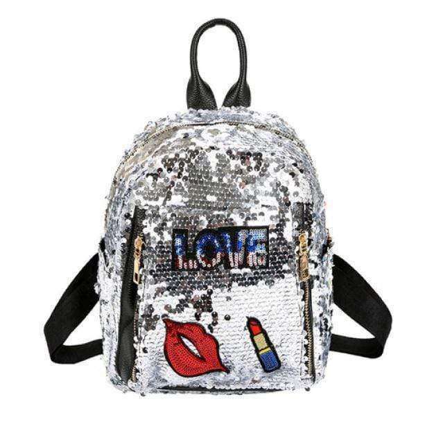 Y2K Aesthetic Shimmer Shine Backpack for Trendy Summer Outfits