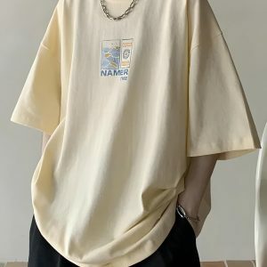 Y2K Aesthetic Soft Boy Summer Tee for Trendy Outfits