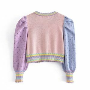 Y2K Aesthetic Soft Girl Cherry Cardigan for Trendy Summer Outfits