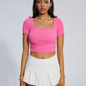 Y2K Barbie Crop Top: Trendy 2000s Fashion for Stylish Summer Outfits