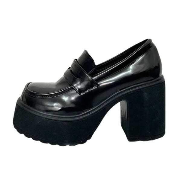 Y2K Chunky High Heels for Grunge & 90s Fashion Summer Outfits