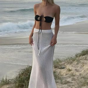 Y2K Crochet Beach Maxi Skirt: Effortless Summer Vibes & Aesthetic Style