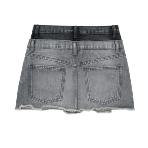 Y2K Dark Denim Mini Skirt: Trendy 90s Fashion for Effortless Style