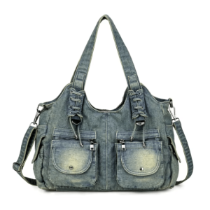 Y2K Denim Bag: Trendy 90s Fashion Essential for Summer Outfits