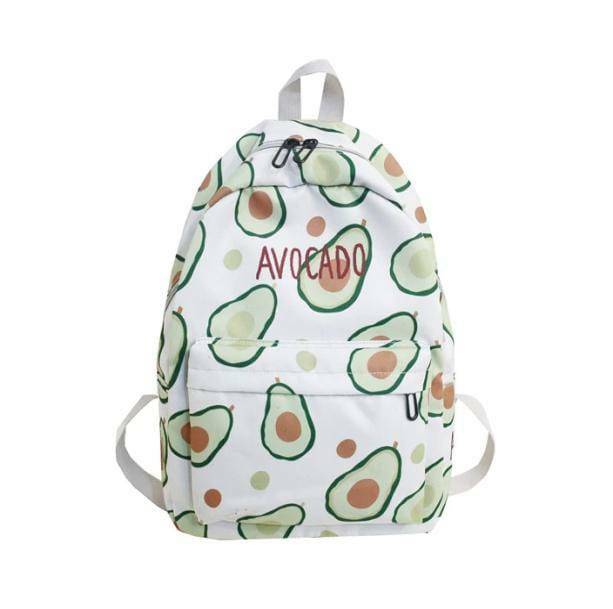 Y2K Fashion Avocado Backpack: Trendy Grunge Aesthetic for Summer Outfits