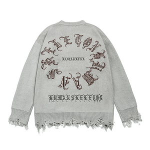 Y2K Fashion Bat Wings Cozy Knit Sweater for Effortless Summer Style