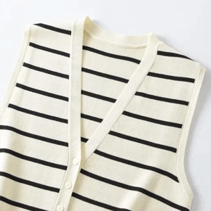 Y2K Fashion Sailor Knitted Vest - Trendy Summer Layering Essential