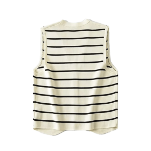 Y2K Fashion Sailor Knitted Vest - Trendy Summer Layering Essential