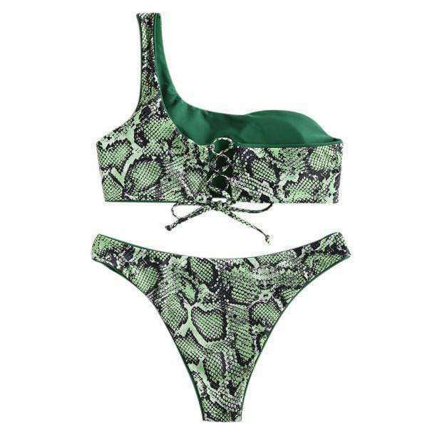 Y2K Fashion Snake Bite Swimwear: Trendy Summer Outfits for Beach Vibes