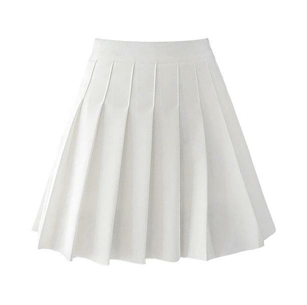 Y2K Fashion White Tennis Skirt: Trendy Summer Outfit for Effortless Style