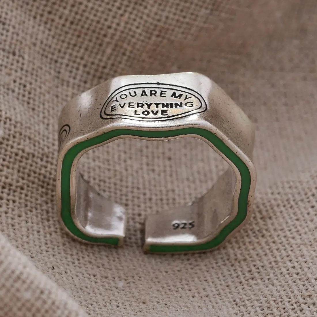 Y2K Fashion You Are My Everything Gold Ring - Perfect for Summer Outfits