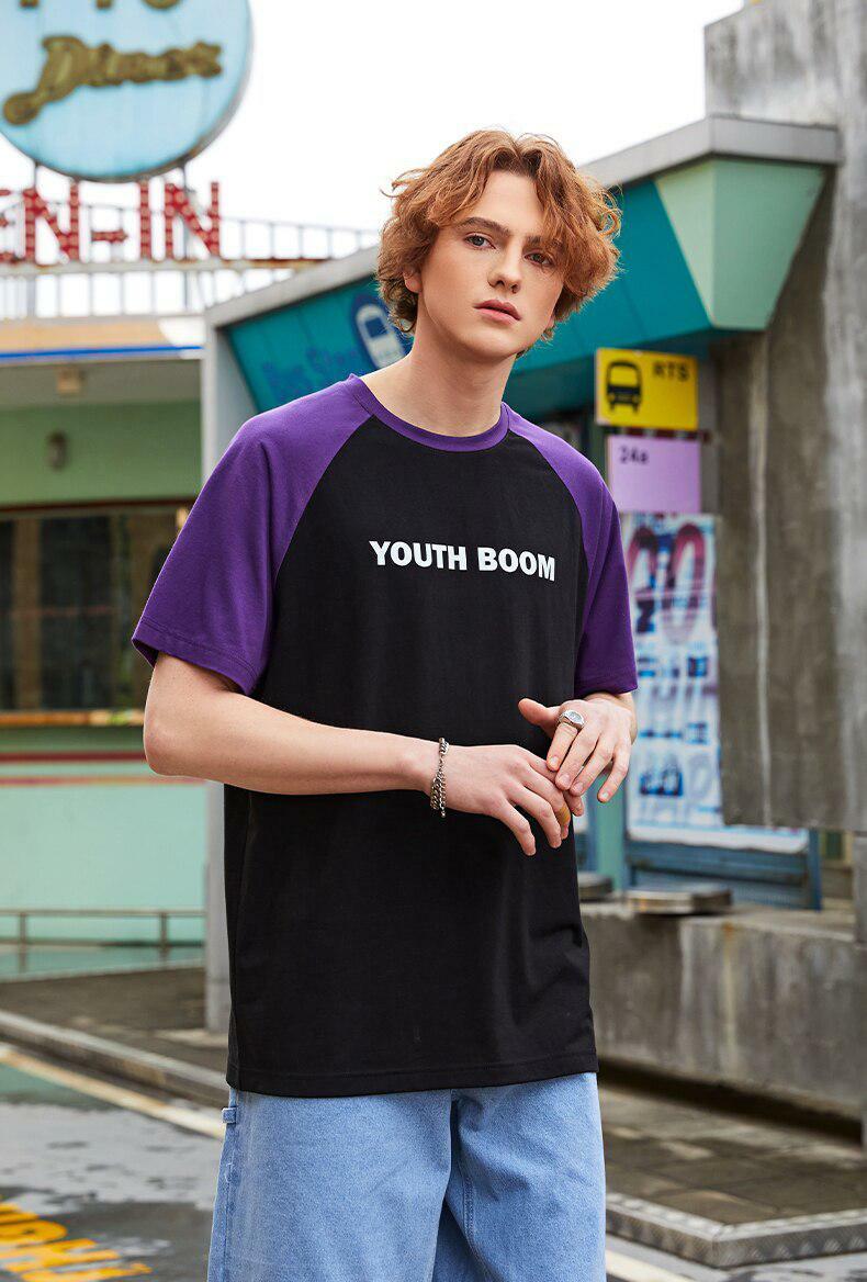 Y2K Fashion Youth Boom Tee: Trendy Grunge Aesthetic for Summer Vibes