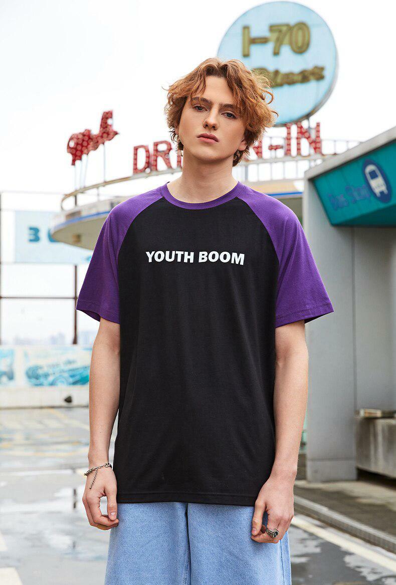 Y2K Fashion Youth Boom Tee: Trendy Grunge Aesthetic for Summer Vibes