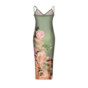 Y2K Floral Bodycon Dress: Trendy Summer Outfit for Effortless Style