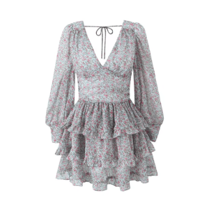 Y2K Floral Mini Dress - Cute Summer Outfit for Effortless Style