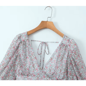 Y2K Floral Mini Dress - Cute Summer Outfit for Effortless Style