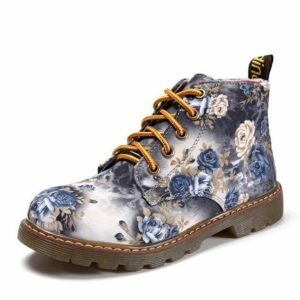 Y2K Floral Print Ankle Shoes for Trendy Summer Outfits