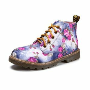 Y2K Floral Print Ankle Shoes for Trendy Summer Outfits