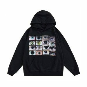 Y2K Grunge Aesthetic Hoodie - Vintage 90s Style for Unique Outfits