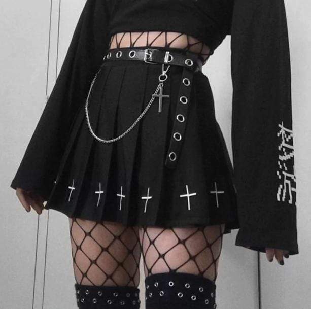 Y2K Grunge Aesthetic Skirt: Trendy Cargo Style for Effortless Outfits