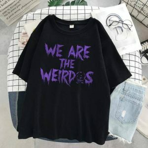 Y2K Grunge Aesthetic Weirdos T-Shirt for Trendy Summer Outfits