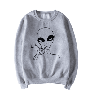 Y2K Grunge Alien Jumper: Trendy 90s Fashion for Unique Summer Outfits