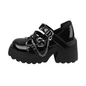 Y2K Grunge Emo Platform Shoes for Trendy Summer Outfits