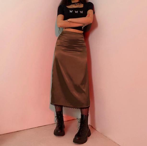 Y2K Grunge Fairycore Skirt: Embrace 90s Aesthetic with Modern Flair