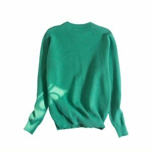 Y2K Grunge Wild Horses Sweater: Trendy 90s Fashion for Effortless Style